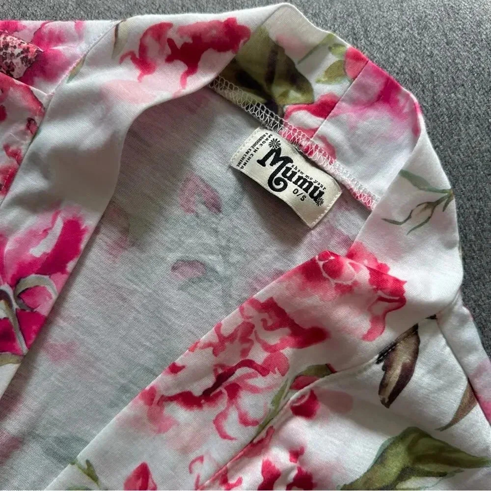 Show Me Your MuMu Floral Duster Cardigan One Size - Picture 5 of 6